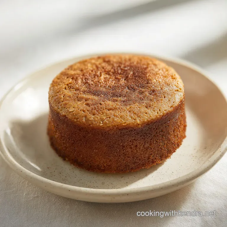 A mini frosted cake centered on a white ceramic plate, surrounded by scattered fresh berries and mint leaves.