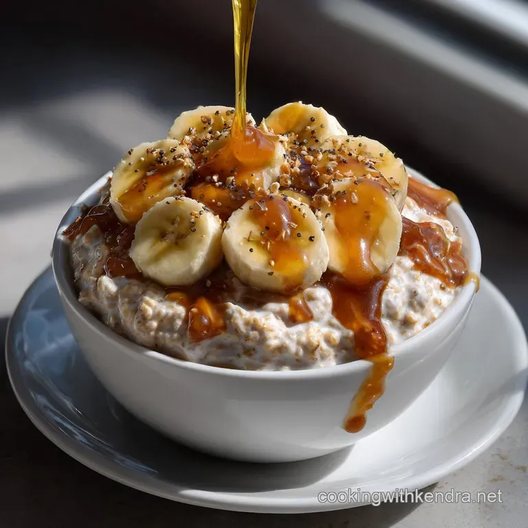 Healthy Banana Overnight Oats Easy GrabandGo Recipe
