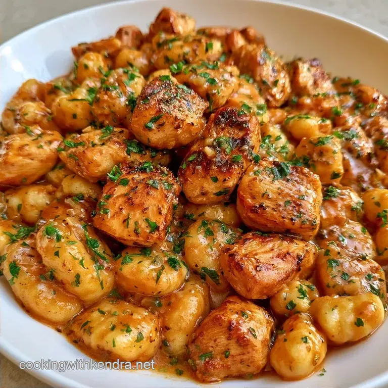 One-Pan Healthy Chicken Gnocchi Skillet