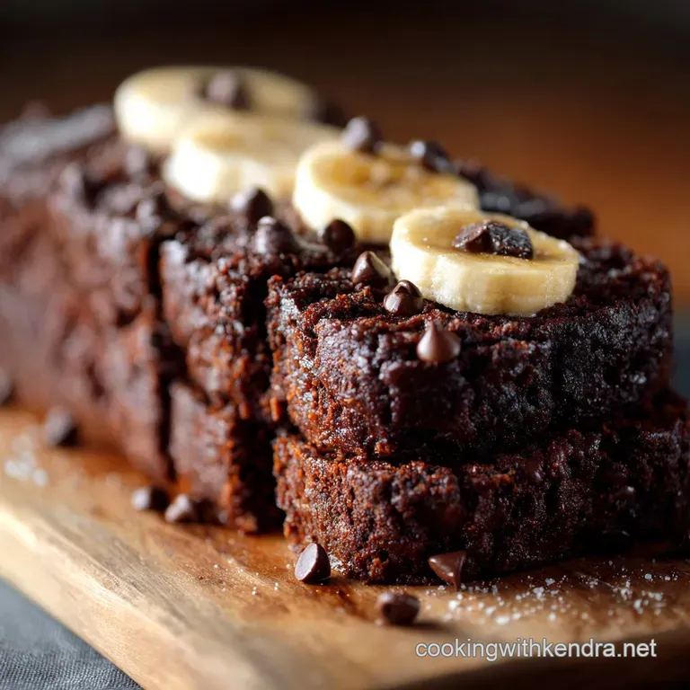 Healthy Chocolate Banana Bread: The Fudgy Guilt-Free Double Chocolate Loaf
