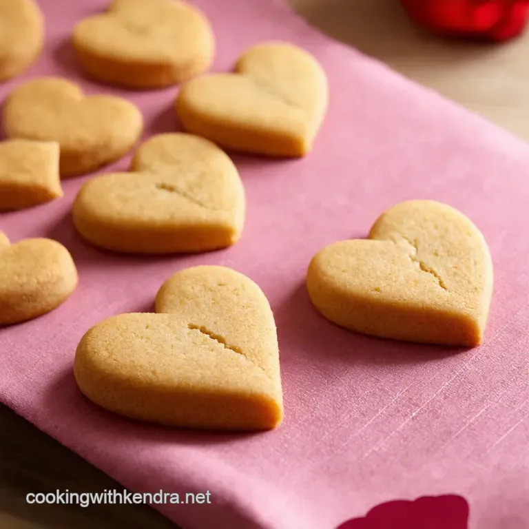 Heartshaped Jammy Dodgers for Your Valentine presentation