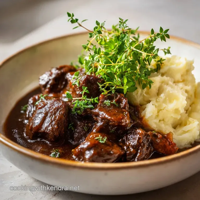 Hearty Beef Tips and Gravy