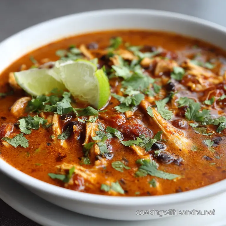 Enchilada Soup: The Ultimate Rich Hearty Chicken Comfort Bowl