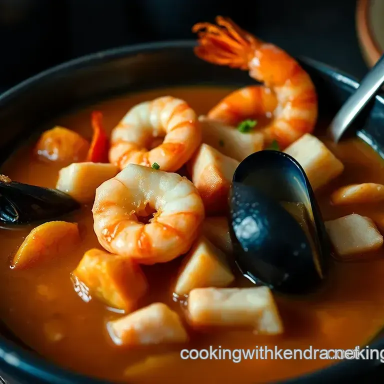 Hearty Fisherman s Wharf Seafood Soup