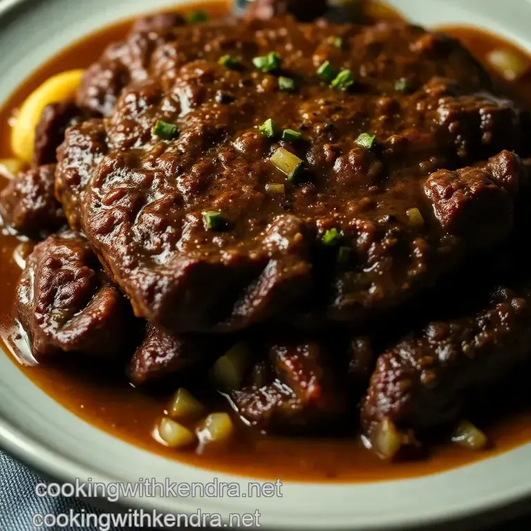 Hearty Homestead Swiss Steak: A Classic Comfort Dish presentation