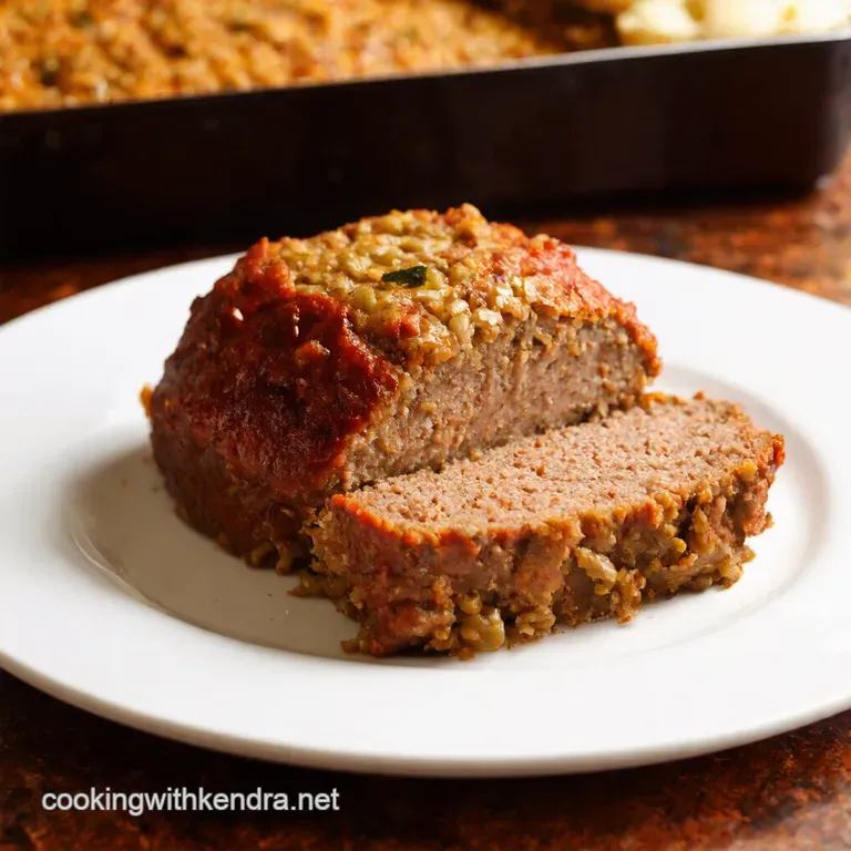 Hearty Oatmeal Meatloaf A Comfort Food Classic Reimagined presentation