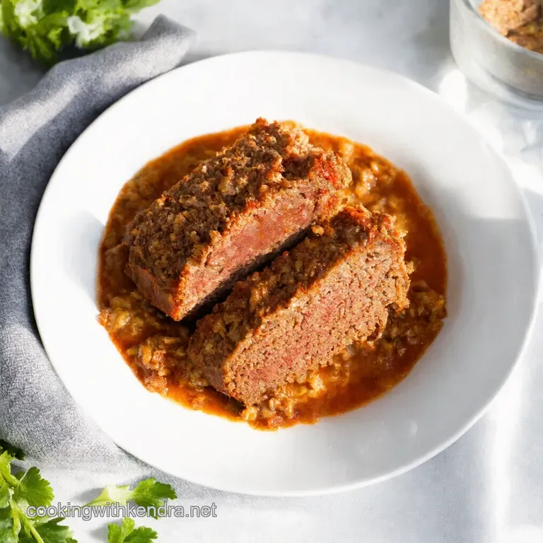 My Best recipe meatloaf oatmeal Hearty Easy