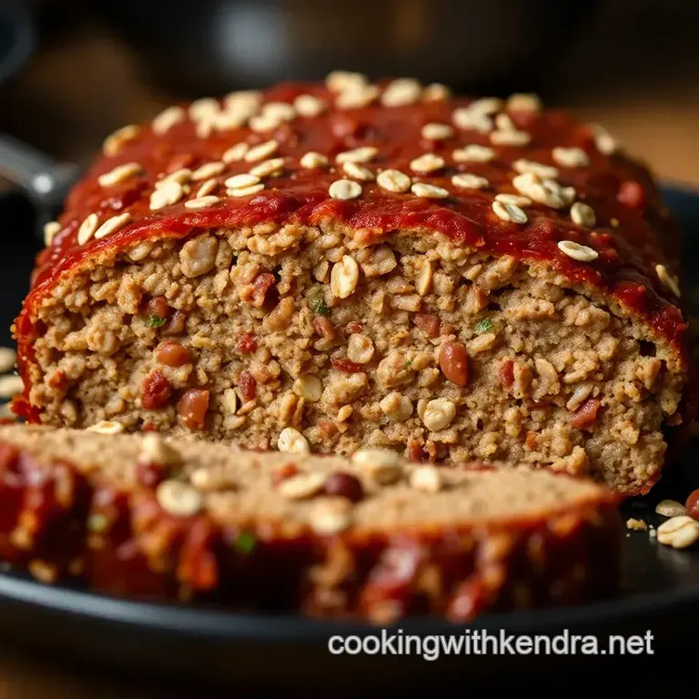 Hearty Oatmeal Meatloaf: a Comforting Classic presentation