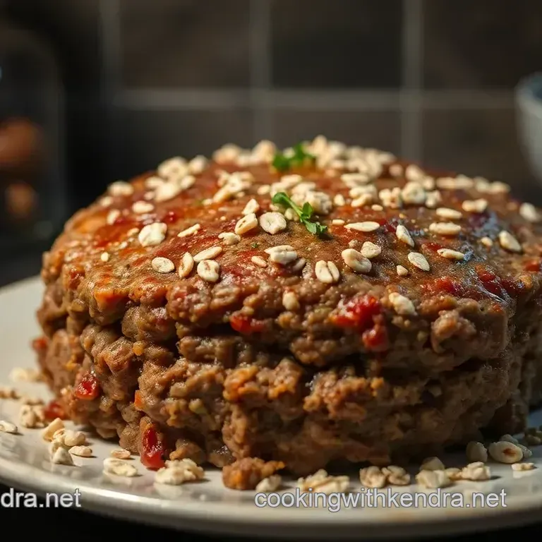Hearty Oatmeal Meatloaf: A Comforting Classic