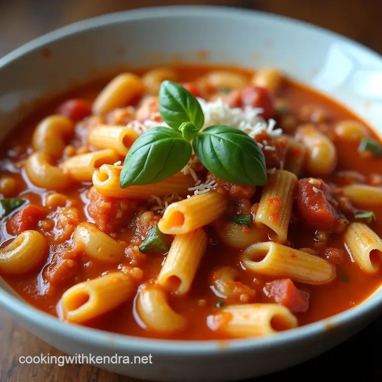 The Ultimate Comfort Bowl Authentic Hearty Pasta e Fagioli Soup