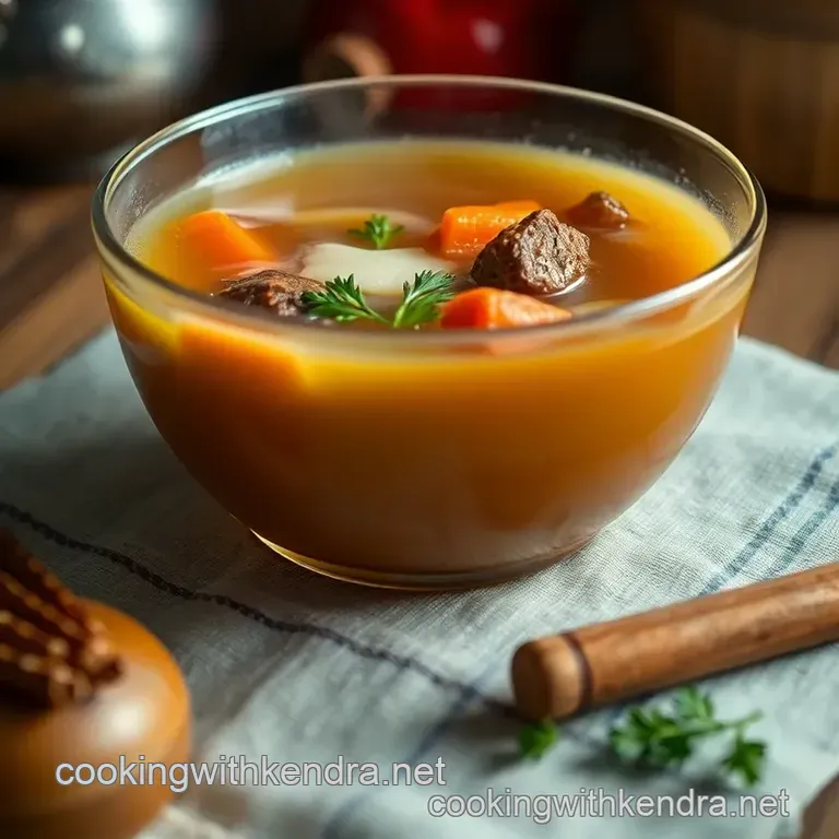 Hearty Zoup Bone Broth: A Nutritious Elixir presentation