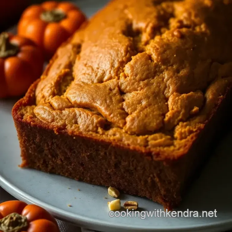 Heavenly Persimmon Bread: A Seasonal Delight presentation