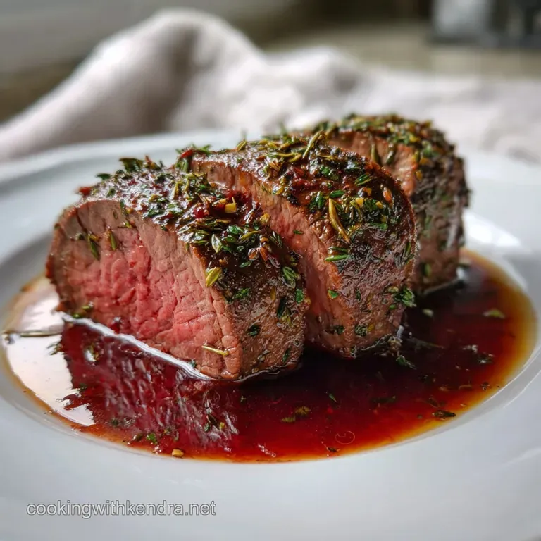 Oven Beef Tenderloin: Herb-Crusted Roast Perfection