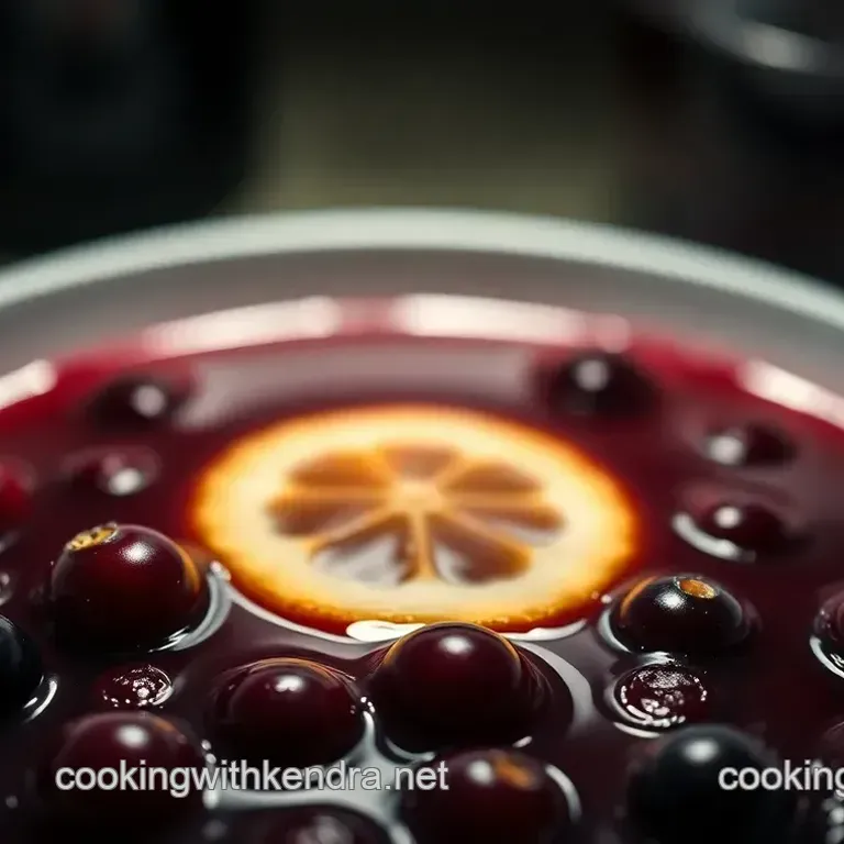 Homemade Cassis Liqueur: A Sweet Taste of France