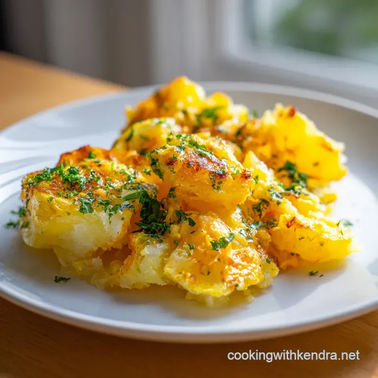 Homemade Cheesy Potato Casserole