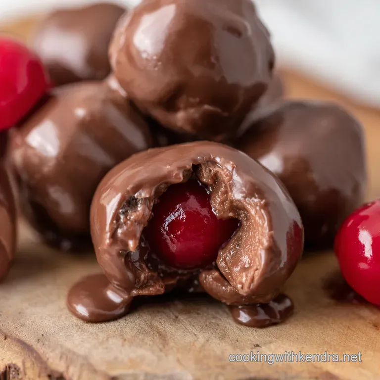 Homemade Chocolate Covered Cherries The Queens Delight