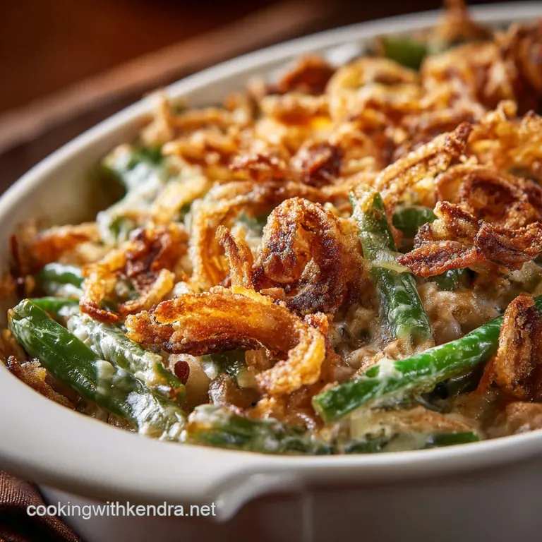 Green Bean Casserole from Scratch: Mums Ultimate Homemade Recipe presentation