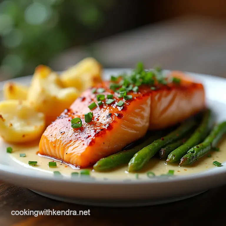 Sticky Symphony 15Minute RestaurantQuality Honey Garlic Glazed Salmon