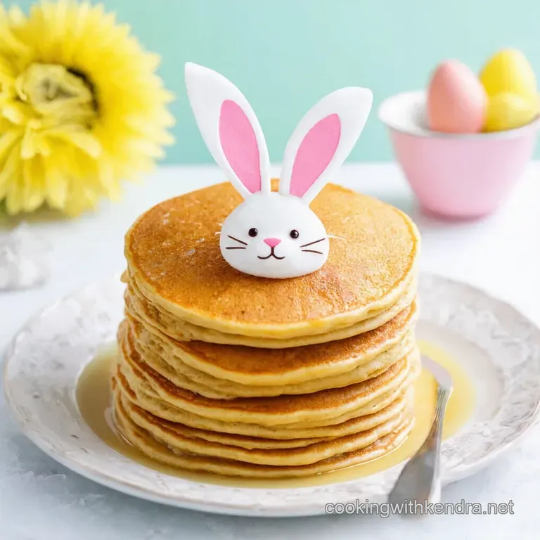 Hoppy Easter Bunny Pancakes