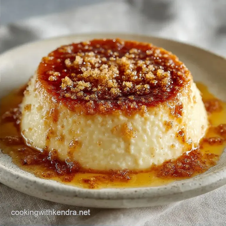 Horchata Cr&egrave;me Br&ucirc;l&eacute;e: Creamy and Rich