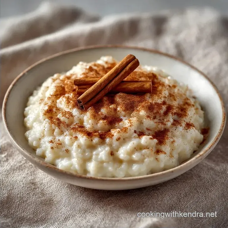 Horchata Rice Pudding: Creamy and Cinnamon-Forward