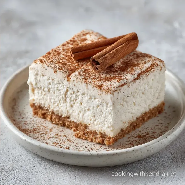 Horchata Semifreddo: Creamy and Frozen