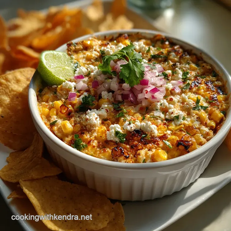The Ultimate Hot Mexican Street Corn Dip Crockpot presentation