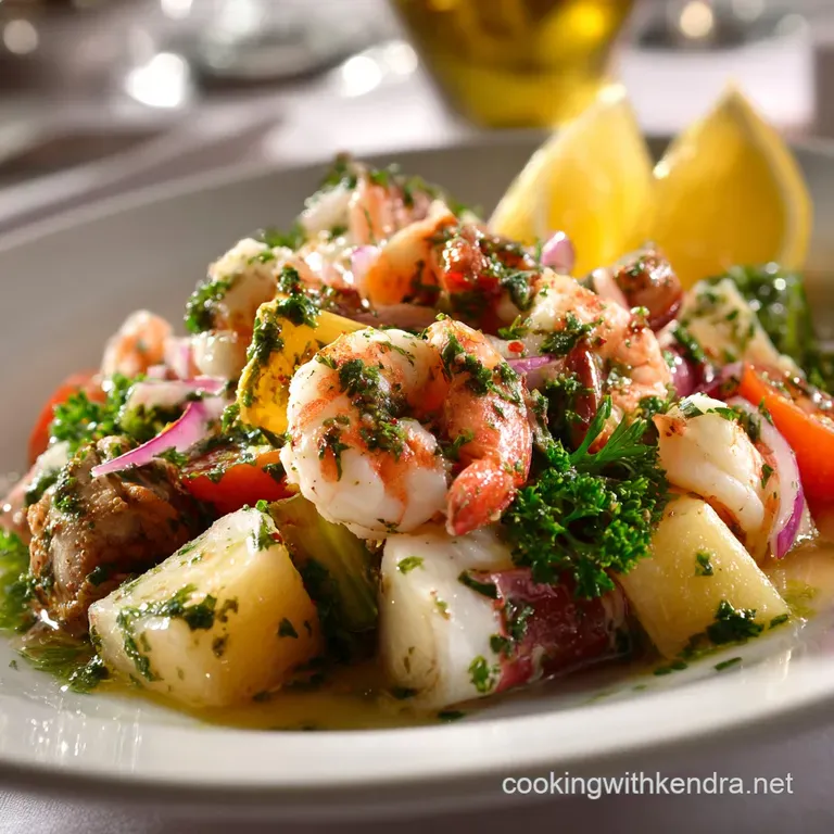 Seafood salad: The Bright Restaurant-Quality Amalfi Coast Insalata di Mare