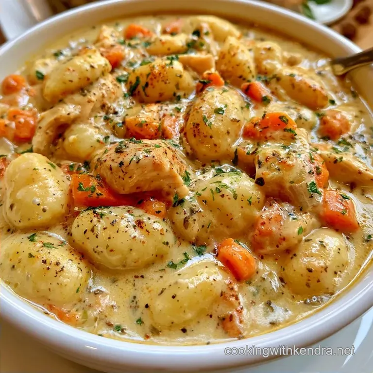Instant Pot DairyFree Chicken and Gnocchi Soup