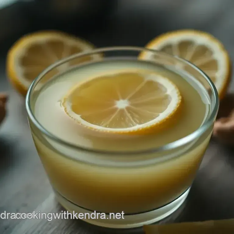 Invigorating Ginger Shots: A Zesty Wellness Boost!