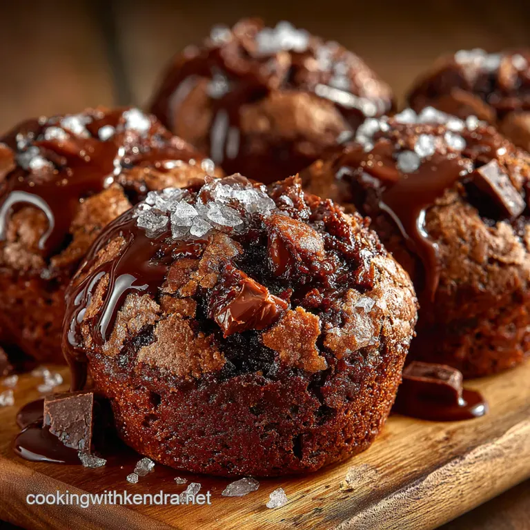 Irish Cream Chocolate Brownie Bombs Boozefree presentation