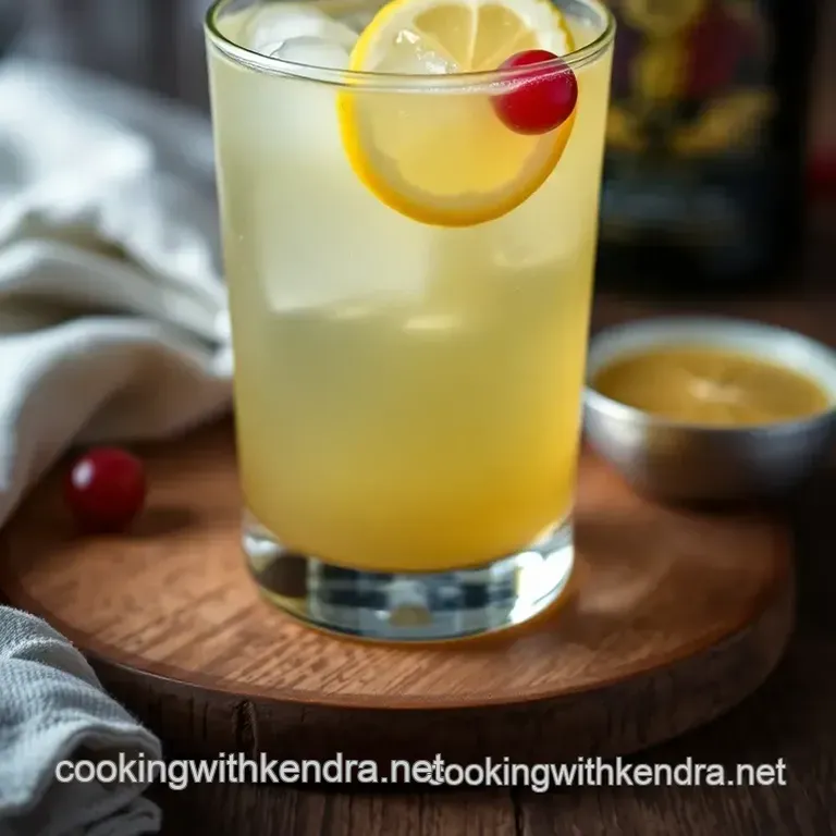 Irish Whiskey Sour: A Timeless Classic with a Twist presentation