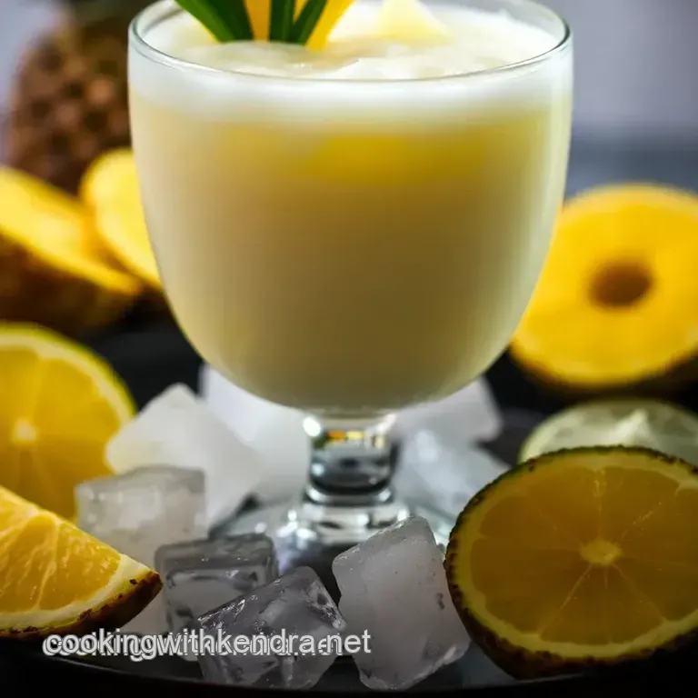 Island Breeze: the Perfect Virgin Pi&ntilde;a Colada presentation