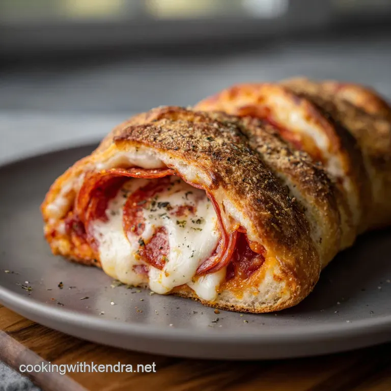 Best Italian Stromboli: Cheesy Pepperoni Bake