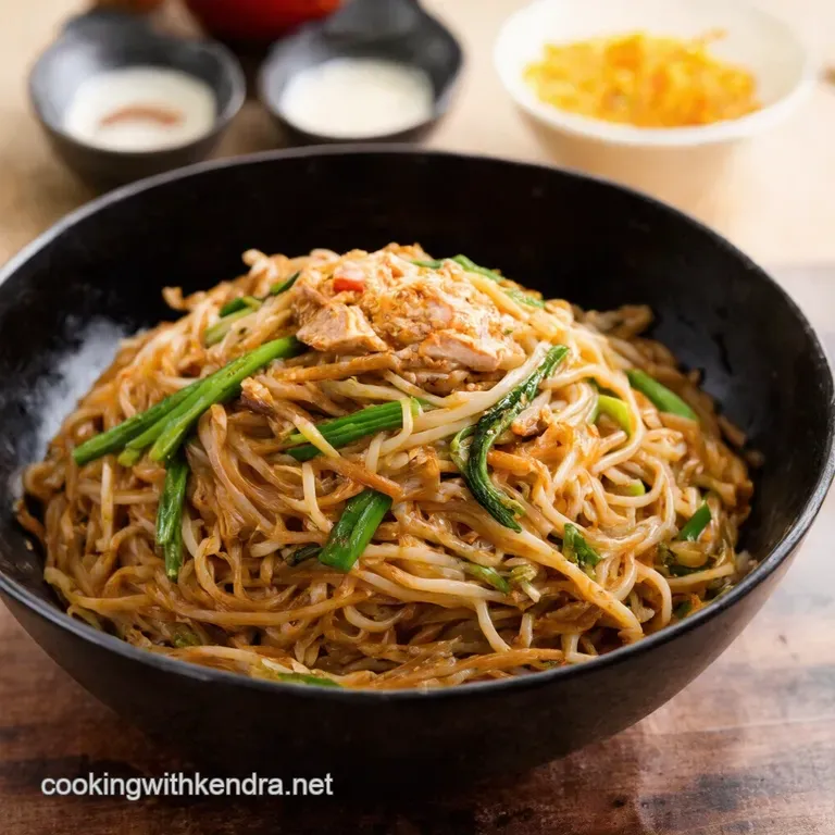 Japchae Jamboree Korean Glass Noodle StirFry presentation