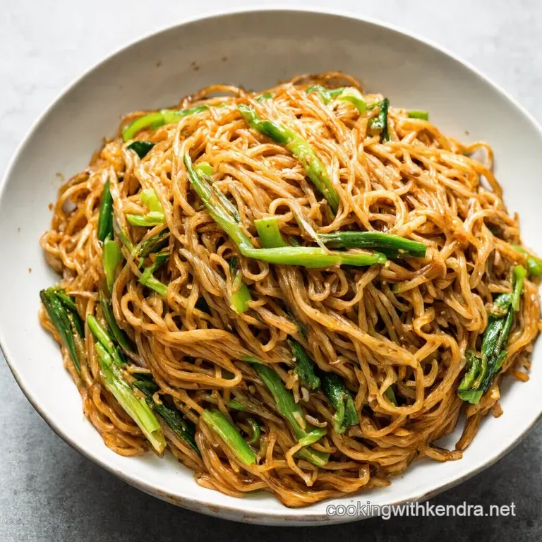 Japchae Jamboree Korean Glass Noodle StirFry