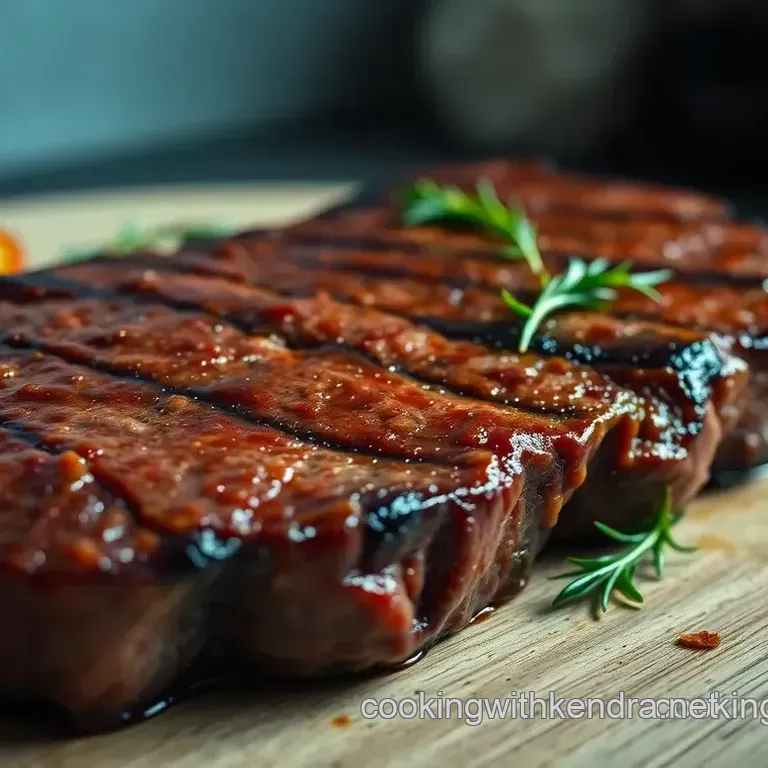 Juicy Flank Steak with Smoky Marinade: A Family Favorite Recipe Juicy Flank Steak with Smoky Marinade
