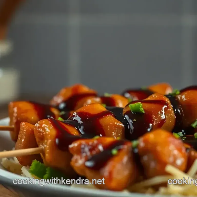 Kikkoman Teriyaki Chicken Skewers