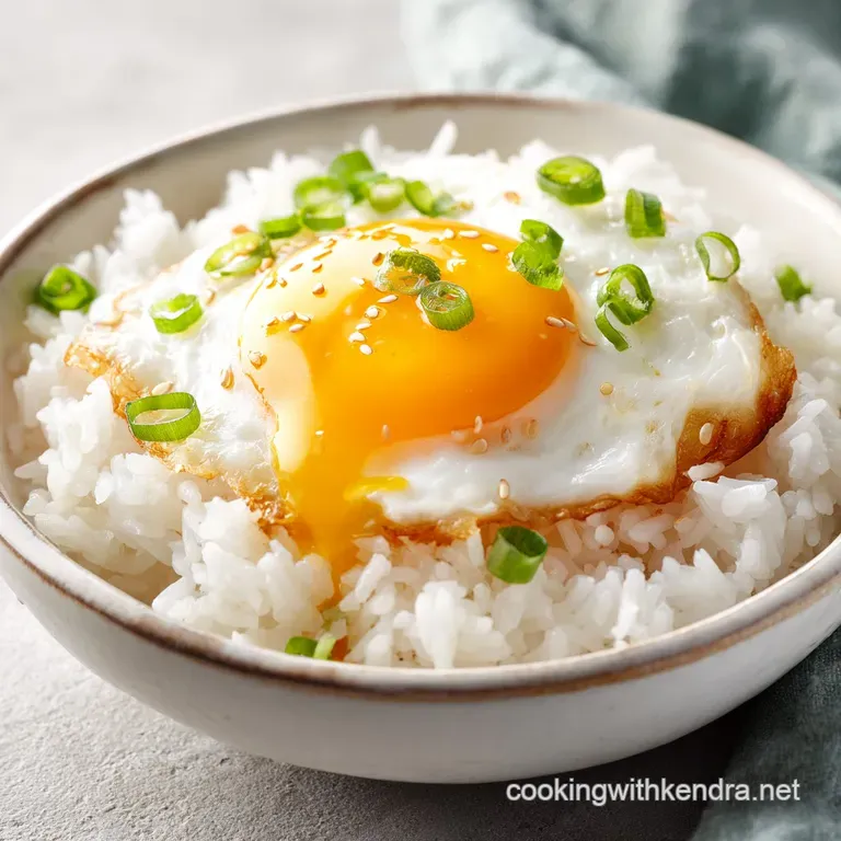Korean Egg Rice: Savory and Buttery