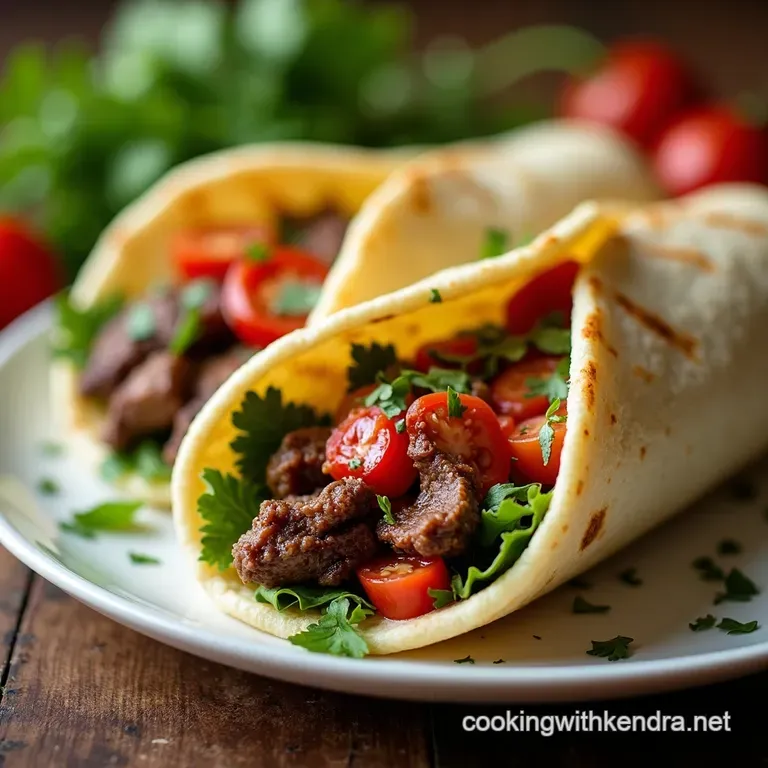 Lamb Gyros with Homemade Tzatziki