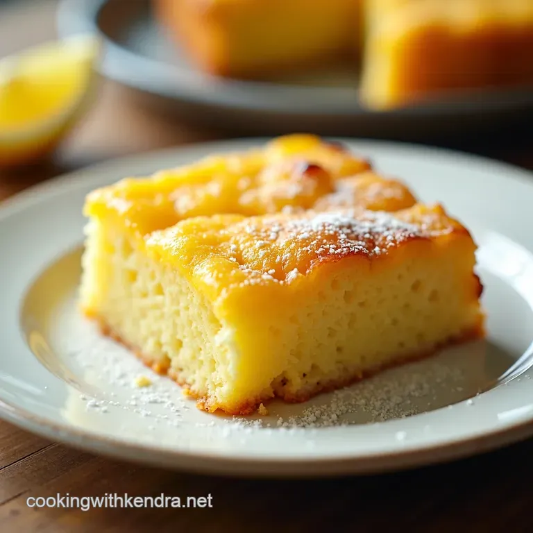 Lemon Bliss Dump Cake A Zesty Slice of Sunshine
