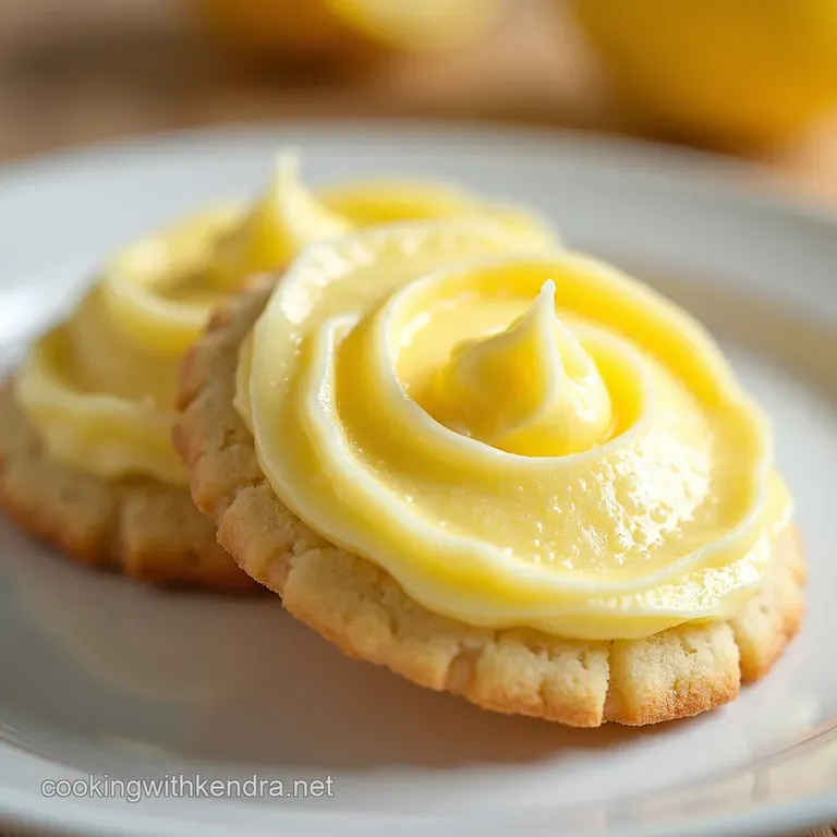 Lemon Burst Cookies with Tangy Lemon Frosting