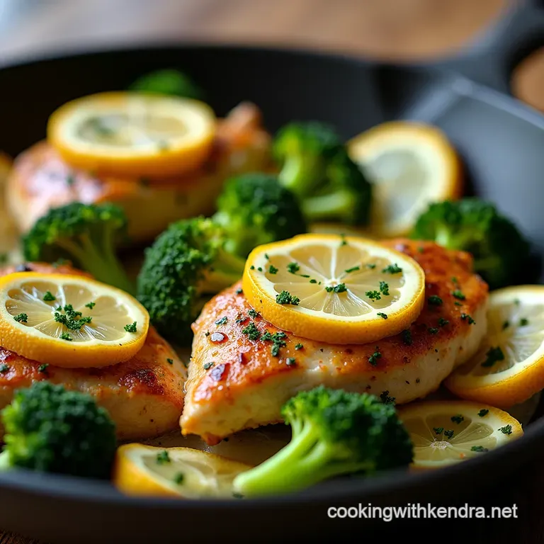The Ultimate OnePan Wonder Zesty Lemon Herb Chicken and TenderCrisp Broccoli