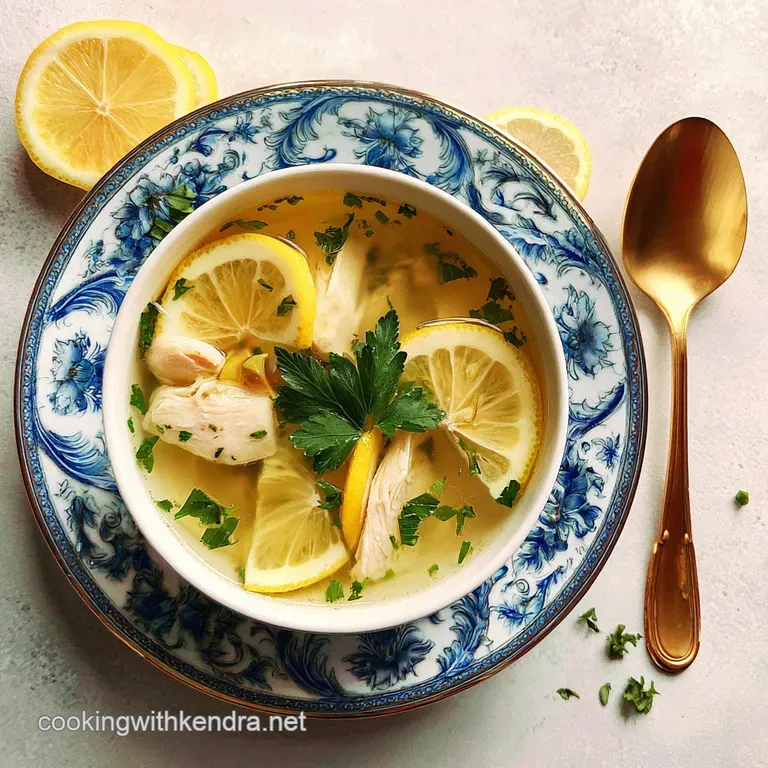 Greek Lemon Chicken Soup Recipe