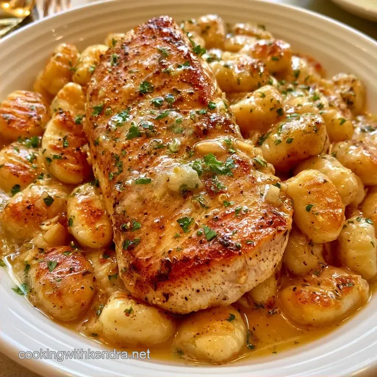 One Pan Lemon Garlic Chicken Gnocchi in 30 Minutes