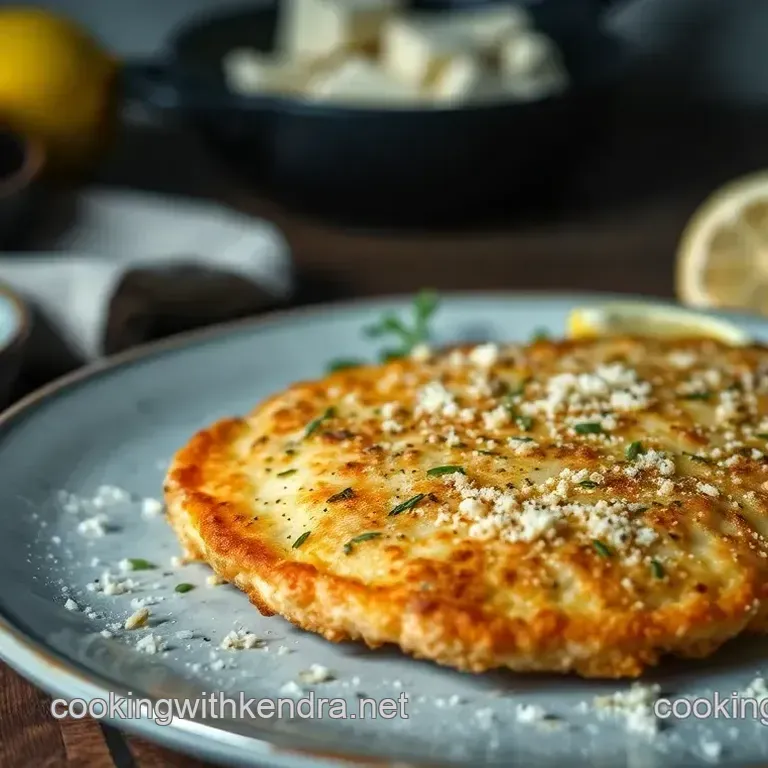 Lemon-Herb Chicken Schnitzel with Spring Greens Salad