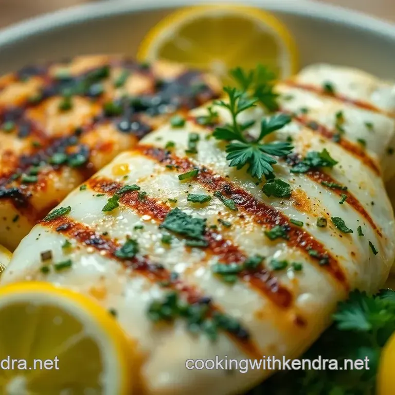 Lemon Herb Grilled Grouper