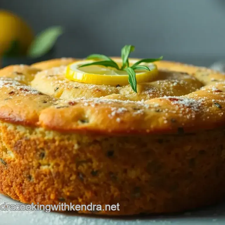 Lemon & Herb Olive Oil Cake