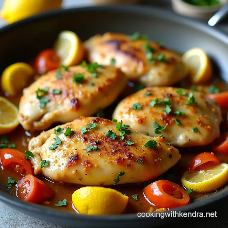 Lemon Herb Roasted Chicken and Veggies