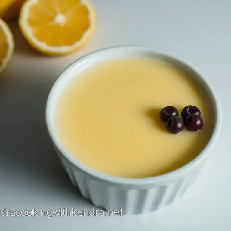 Lemon Posset Perfection